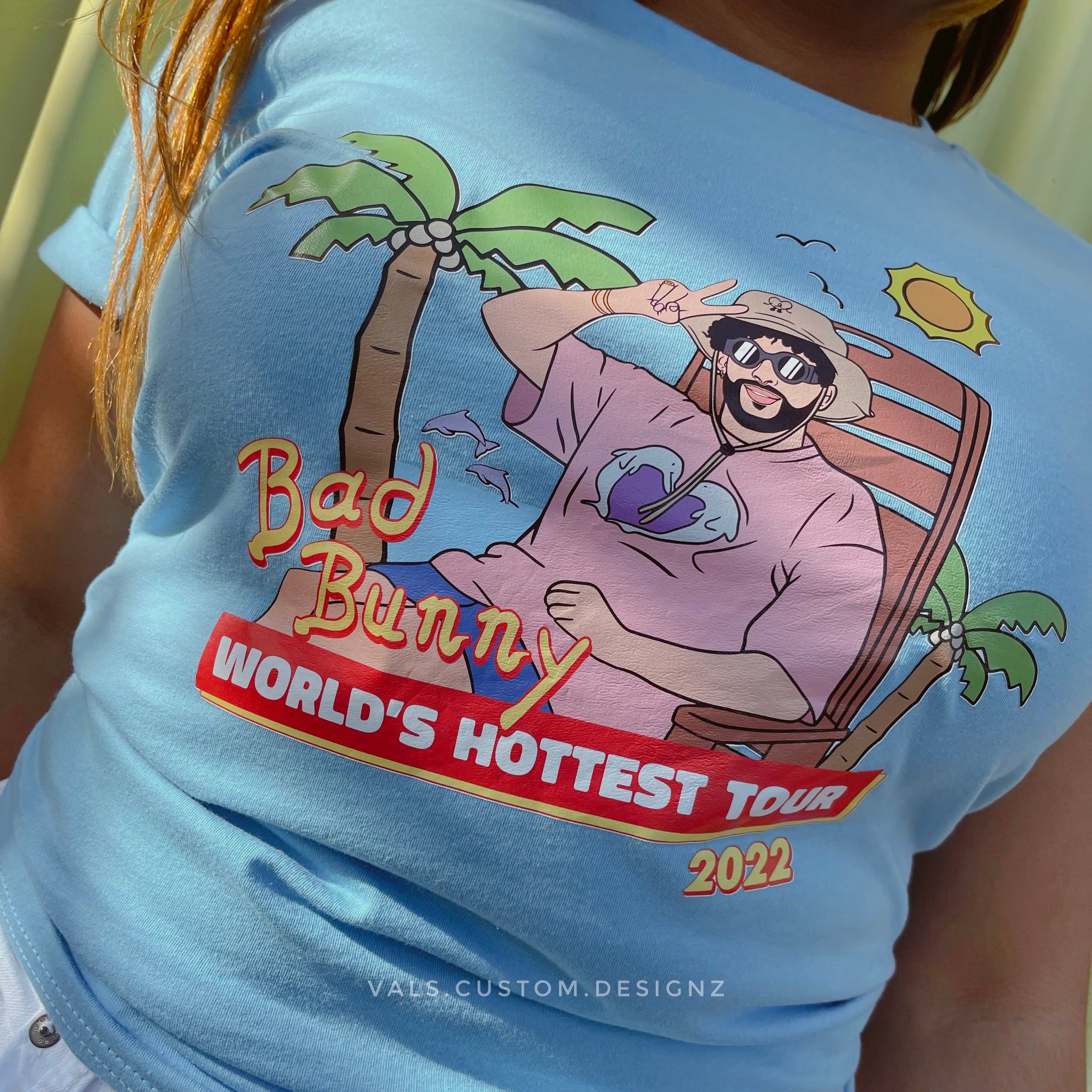 World's Hottest Tour T-shirt – Val's Custom Designz